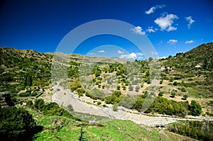 Sicily - Alcantara river valley photo