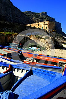 Sicily, ancient sea castle