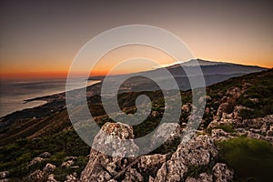 Sicily, Etna.