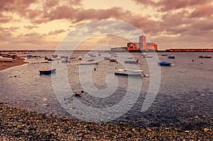 Sicily, Italy: fishermen's harbor in Trapani