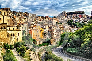 Sicily Italy Ragusa Historical photo