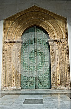 Sicily Monreale Front Door