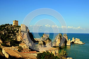 Sicily seascape, Scopello