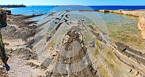 Sicily summer sea coast, Italy