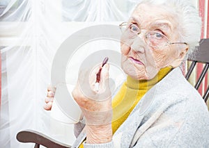 Sick old lady