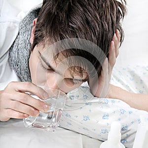 Sick Teenager drinks the Water