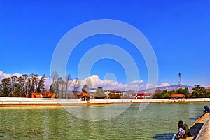 Siddha Pokhari of bhaktapur, Nepal