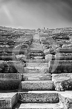 Side Amphitheatre Stairway