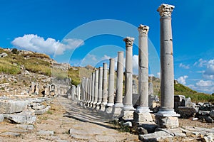 Side ancient Greek city ruins