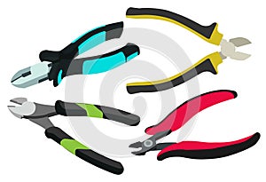 Side cutters Electrical Cutting Pliers