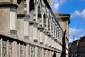 Side detail of the Basilica of Santa Maria Novella photo