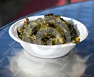 Side Dish of Collard Greens