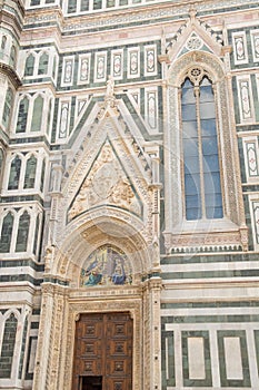 Side door of the Cathedral of Brunelleschi