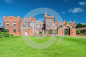 Side entrance, Burton Constable Hall, Yorkshire, England. photo