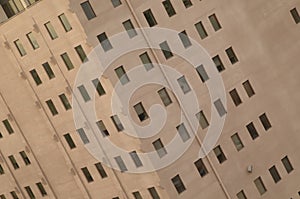 Side of a generic office building