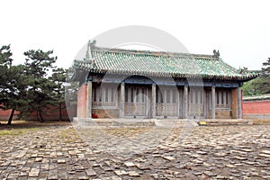 Side hall in the Eastern Royal Tombs of the Qing Dynasty, china