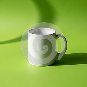 Side. Light casts a distinct shadow adding depth and contrast