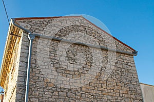 Traces of An Earlier Building in Svetvincenat, Croatia photo