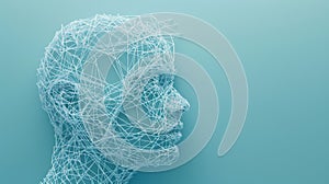 The Digital Human Profile.AI generated image