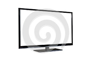 Página de televisión pantalla en blanco 