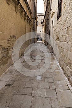 Side street Mdina Malta