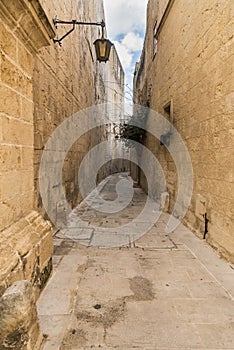 Side street Mdina Malta