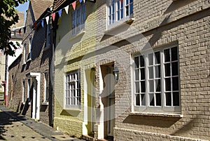 Side street in Petworth. Sussex. England