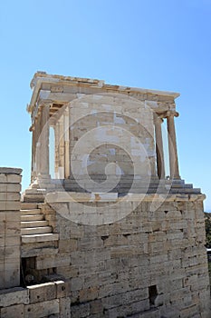 Side of temple of Athena Nike