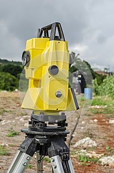 Side Of Theodolite