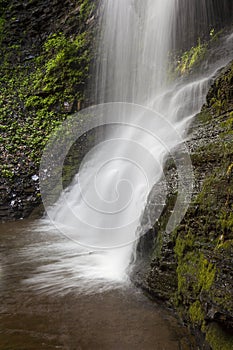 Side Veiling of Plotterkill Falls