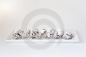 Side view of delicious crinkles photo