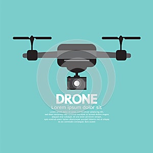 Side View Of Drone