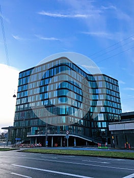 Side view of the SEB bank in Copenhagen