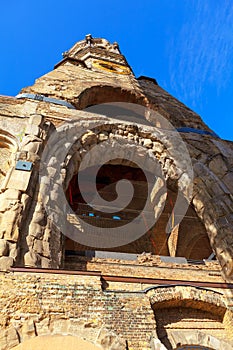 Side view of Kaiser Wilhelm Church