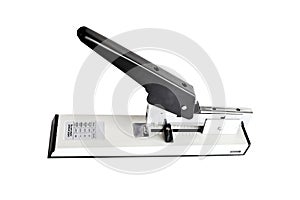 Side view of large stapler