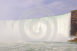 Side View of Niagara Falls