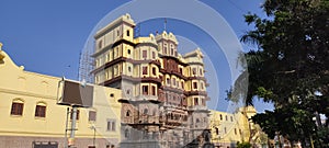 Side View of Rajwada palace, Indore