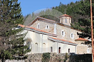 Side view of Sukovo monastery, near village Sukovo, town Pirot