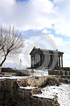 Side view Temple of Garni