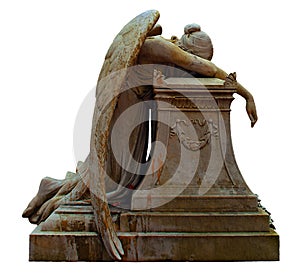 Side View Weeping Angel