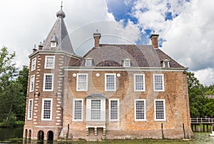 Side wing of the historic castle Nijenhuis in Wijhe