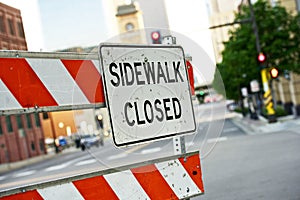 Sidewalk Closed