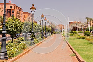Sidewalk in Morocco