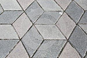 Sidewalk Pavement 3D Cubes