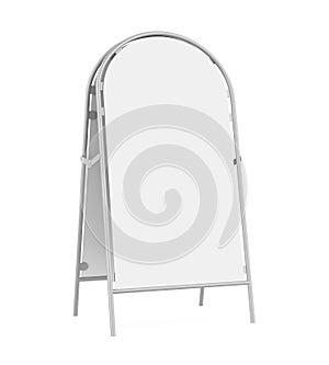 Sidewalk Whiteboard Isolated