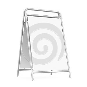 Sidewalk Whiteboard Isolated