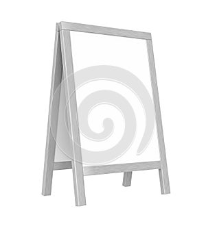 Sidewalk Whiteboard Isolated