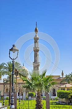 Sidi Abd Er-Rahim Mosque in Qena, Egypt