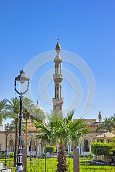 Sidi Abd Er-Rahim Mosque in Qena, Egypt photo