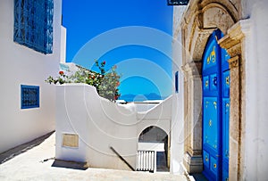 Sidi Bou Said. La Gulett, Tunisia